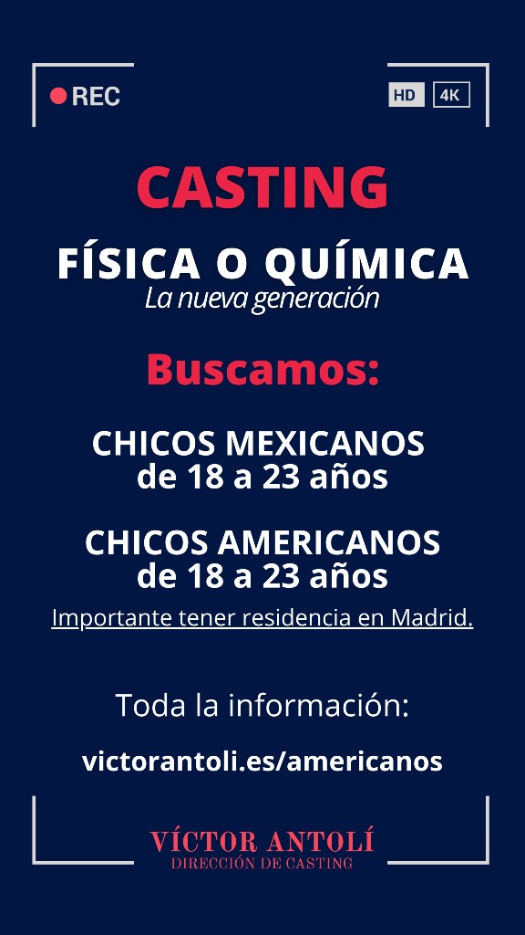 ACTORES MEXICANOS Y AMERICANOS - FÍSICA O QUÍMICA