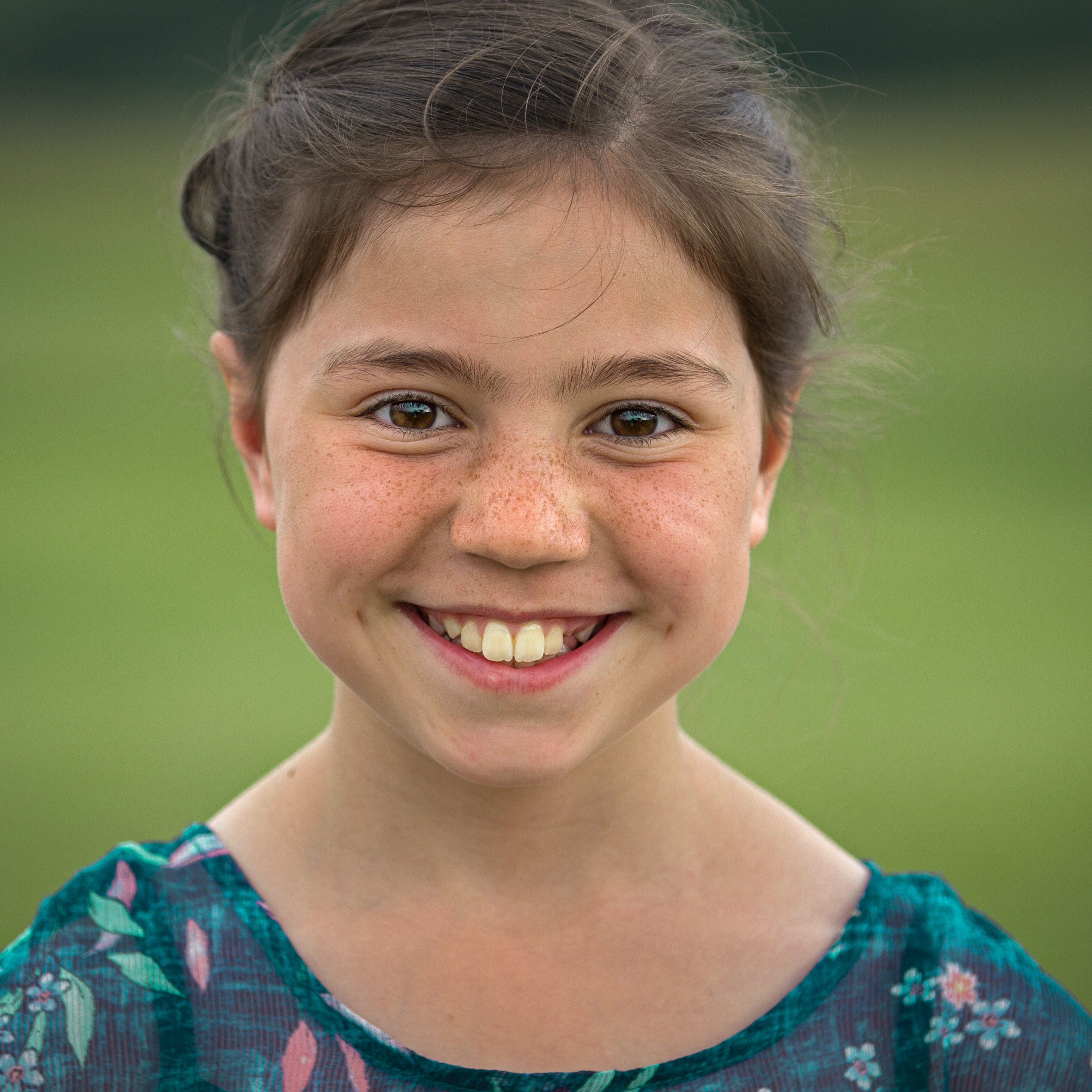 Niña para documental en Vitoria